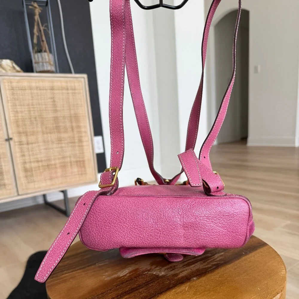Gucci Bamboo Suede Backpack - Picture 5 of 10
